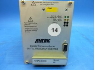 Antek FU3AE-03-00 Digital Frequency Inverter REF# 55991