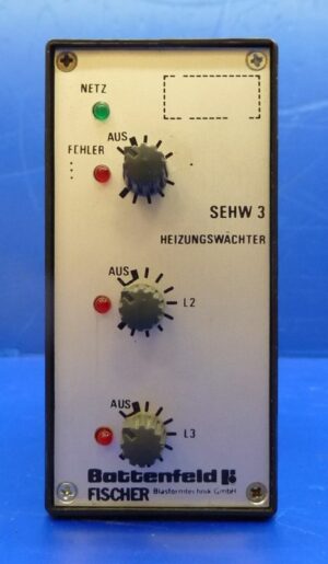 Battenfeld Fischer SEHW 3 Industrial Control REF#47778