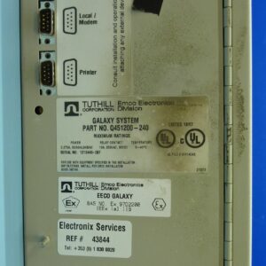 Emco EECO System Galaxy Series Q451200-240 REF#43844 - Image 2