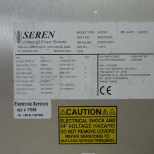 RF Generator Seren R10001 REF#37266 - Image 5