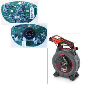 Rigid SeeSnake Micro Drain PCB board repair #24443