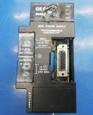 GE Fanuc IC693PWR322F Power Supply Ref#65568