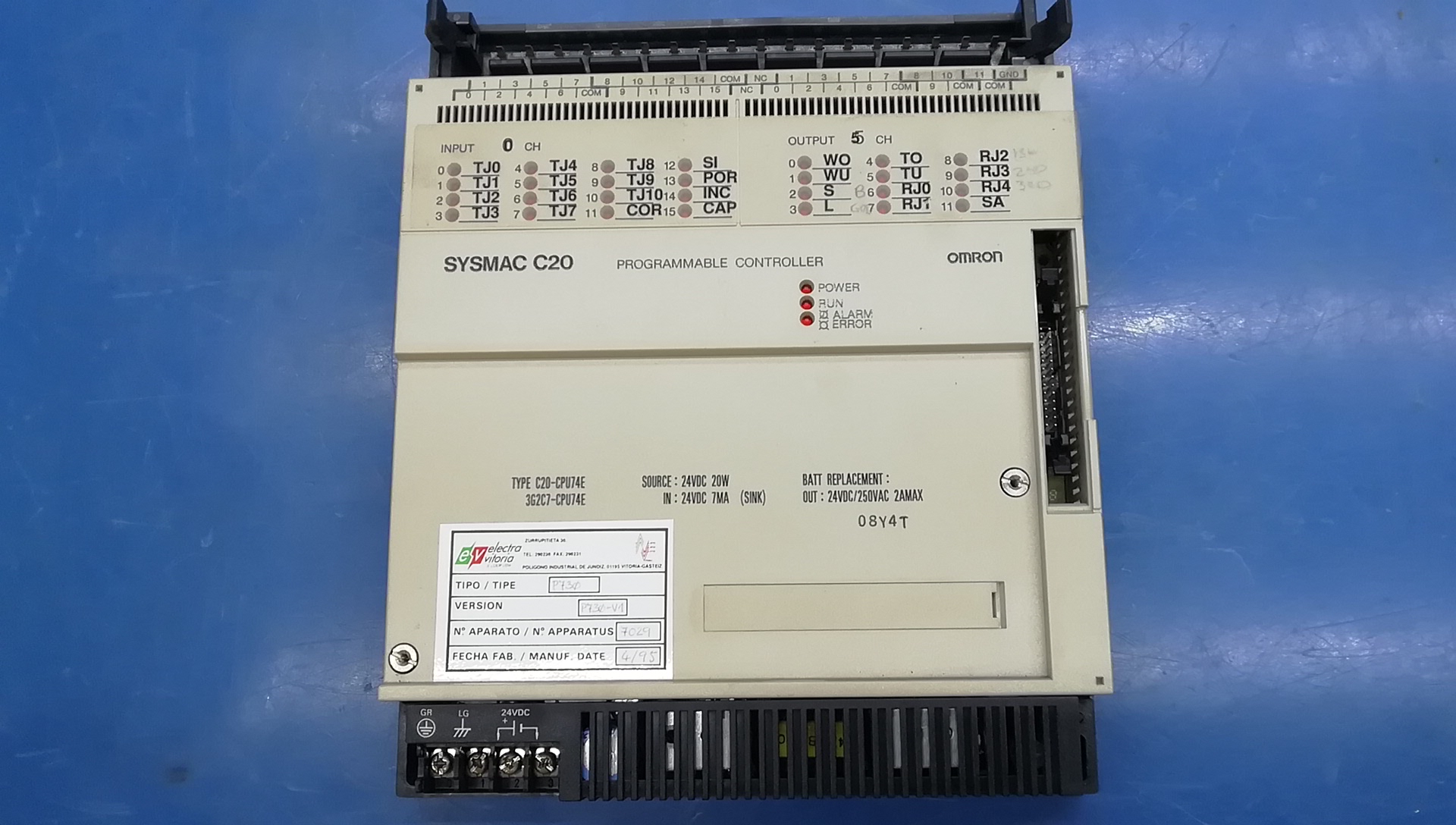 Omron C20-MC224 Industrial Control Ref# 72667